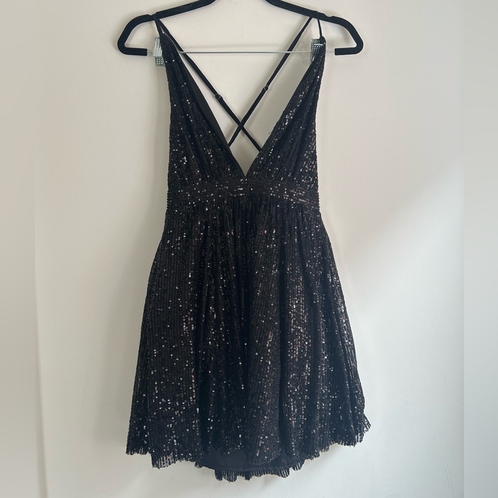 VINTAGE sequin‎ dress